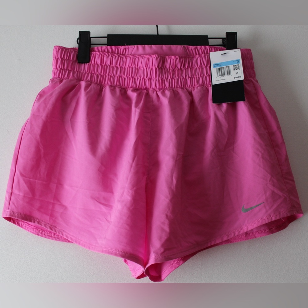 Nike Women's Vibrant Pink Athletic Shorts